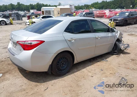 2014 Toyota Corolla Le из США, поврежденный, VIN 2T1BURHE4EC189525